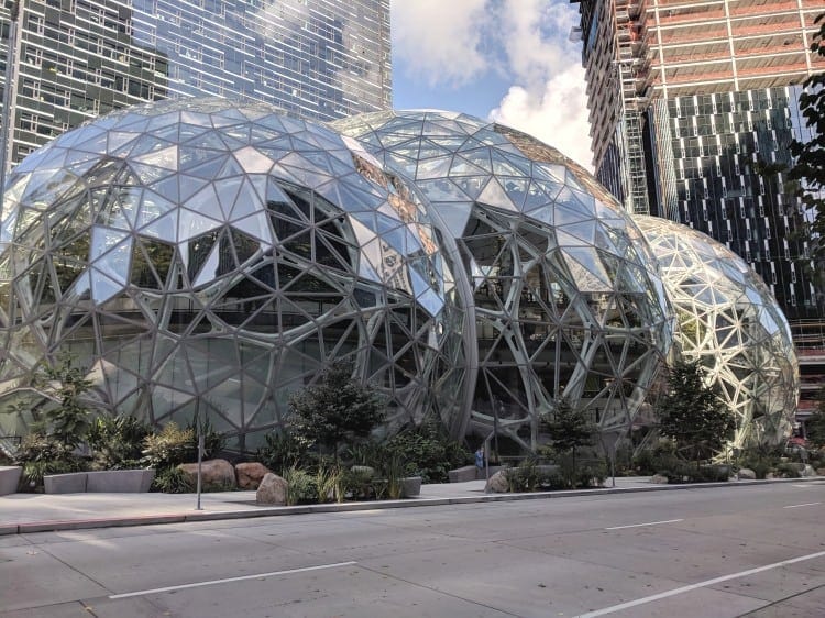 Visiting Amazon in Seattle