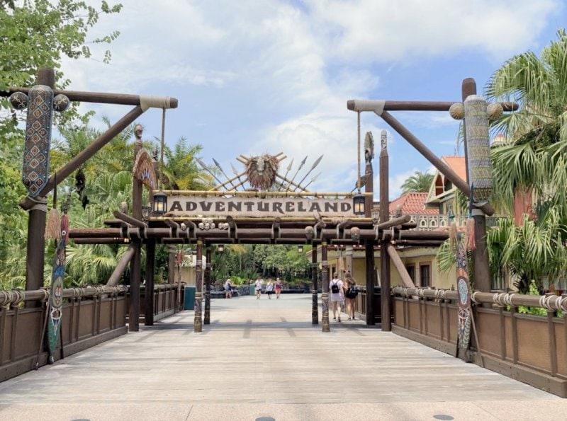 entrance to Adventureland