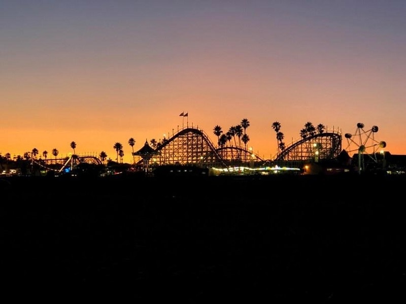 Santa Cruz rollercoaster