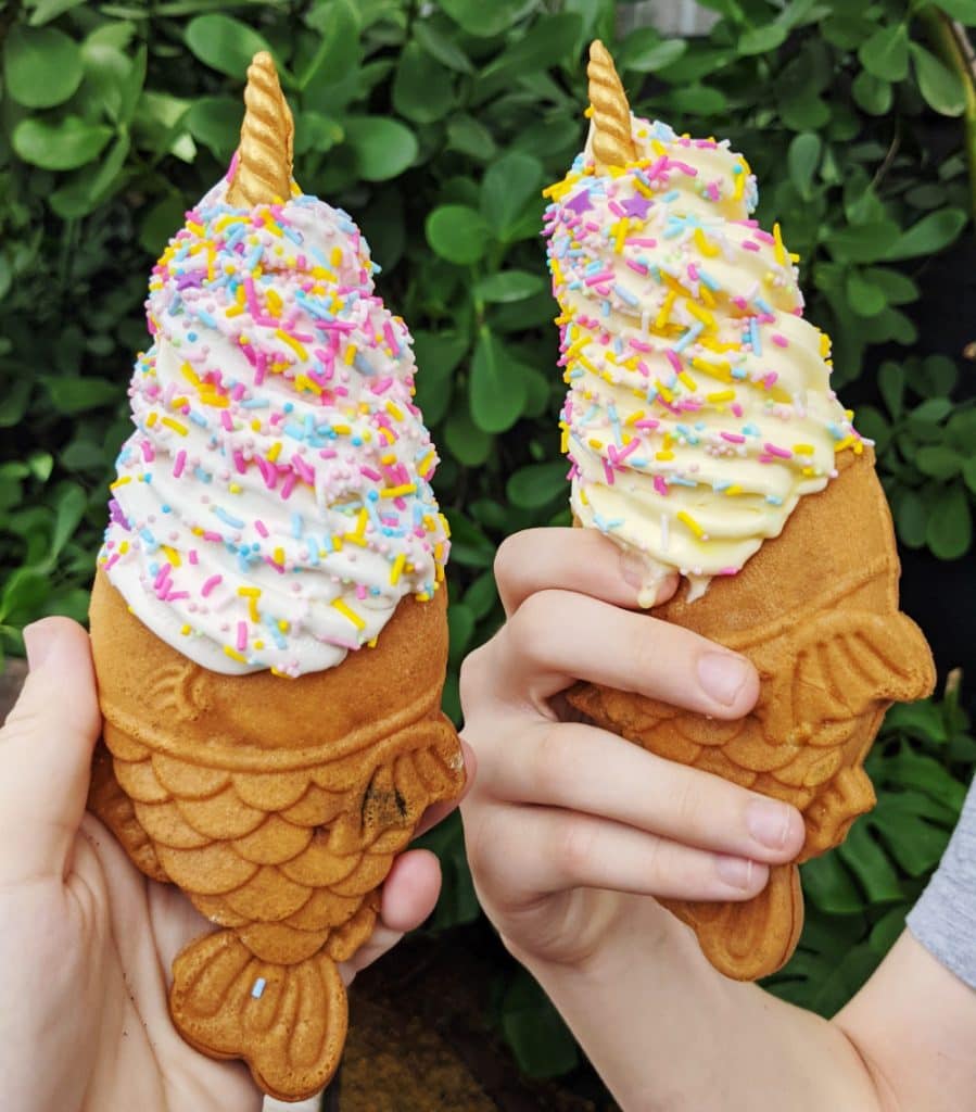 taiyaki ice cream