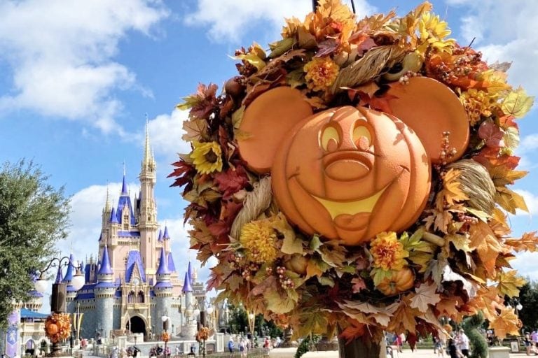 Mickey Pumpkin at Magic Kingdom
