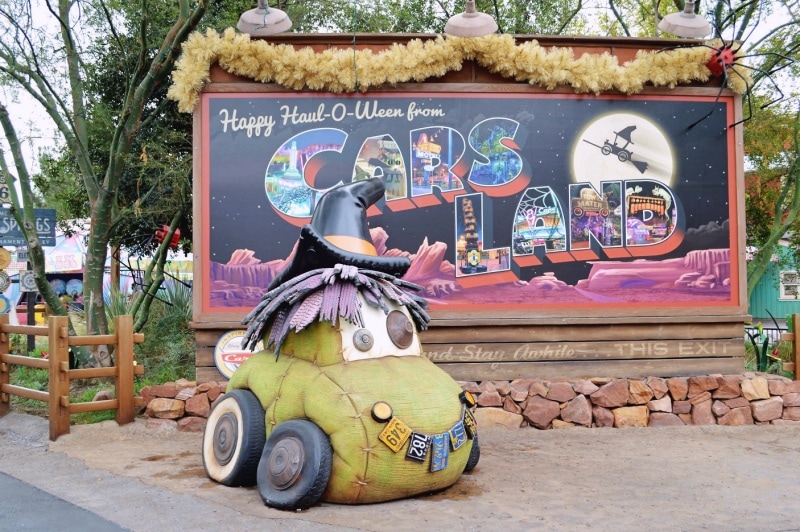 Witch car at Cars Land
